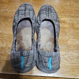 Tieks Ballet Flats size 8 Mojave Color.